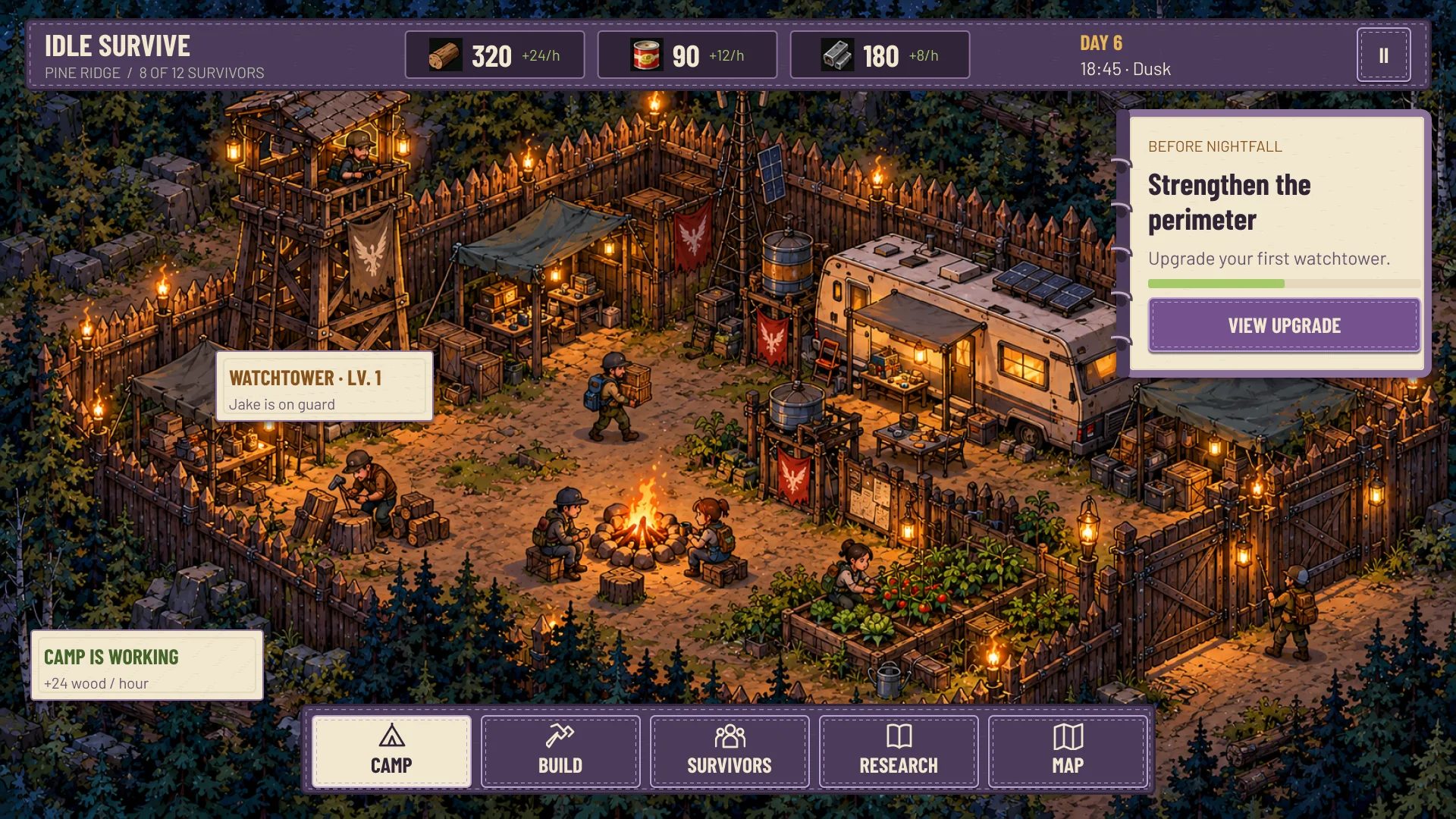 Idle Survive screenshot 1